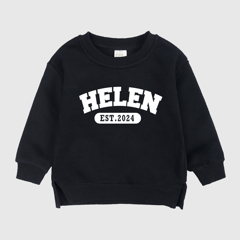 Personalized Kids Name Sweatshirt| Cloth1501