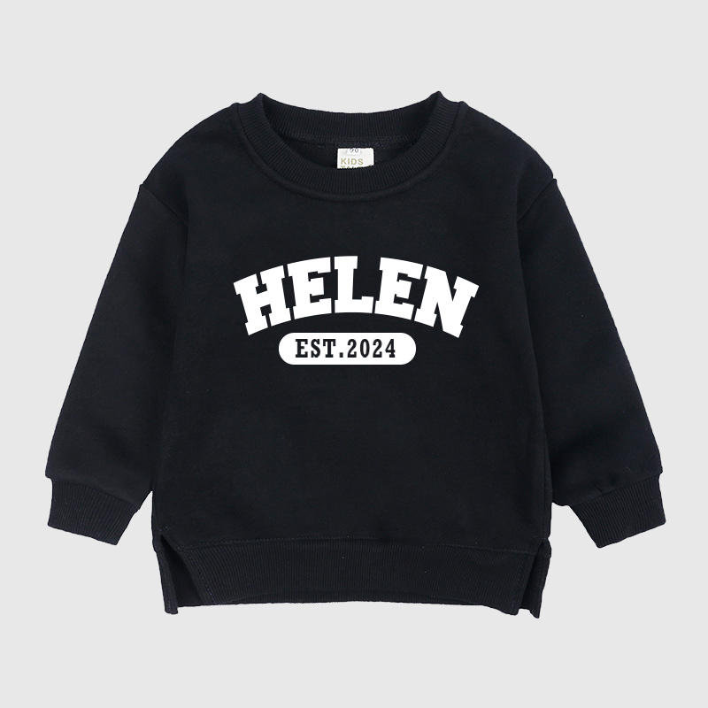 Personalized Kids Name Sweatshirt| Cloth1501