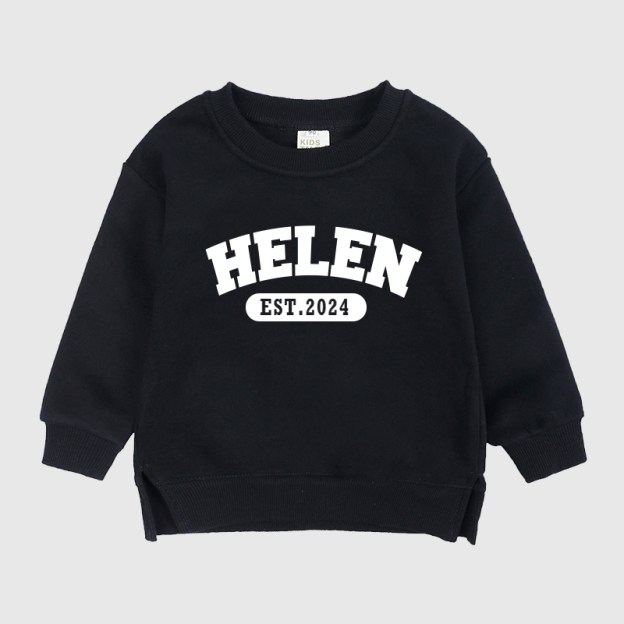 Personalized Kids Name Sweatshirt| Cloth1501