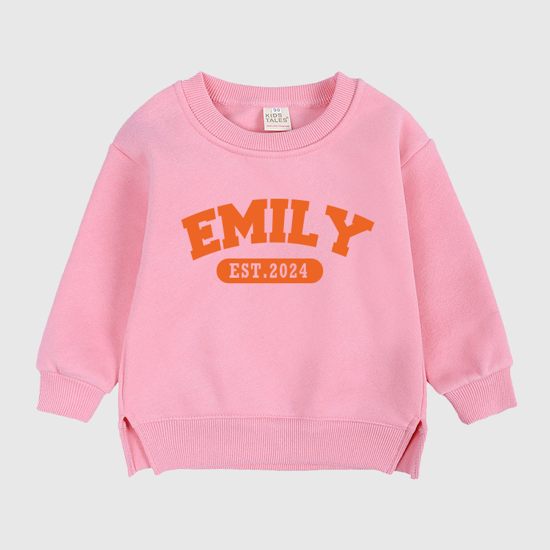 Personalized Kids Name Sweatshirt| Cloth1501