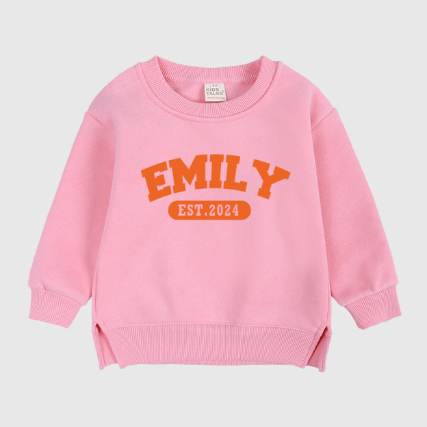 Personalized Kids Name Sweatshirt| Cloth1501