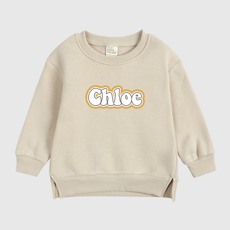 Personalized Kids Name Sweatshirt| Cloth1503