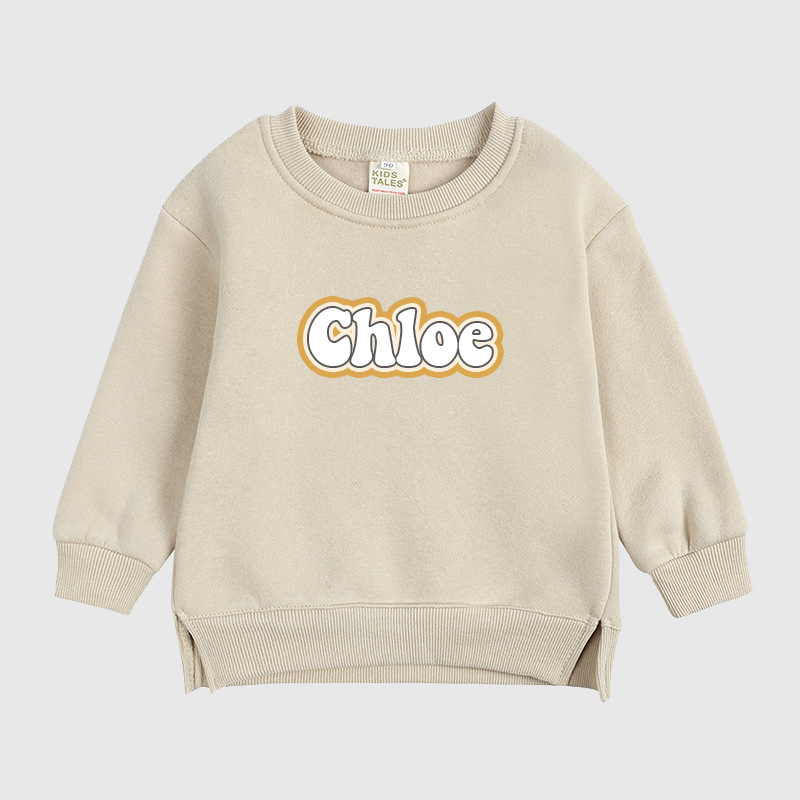 Personalized Kids Name Sweatshirt| Cloth1503