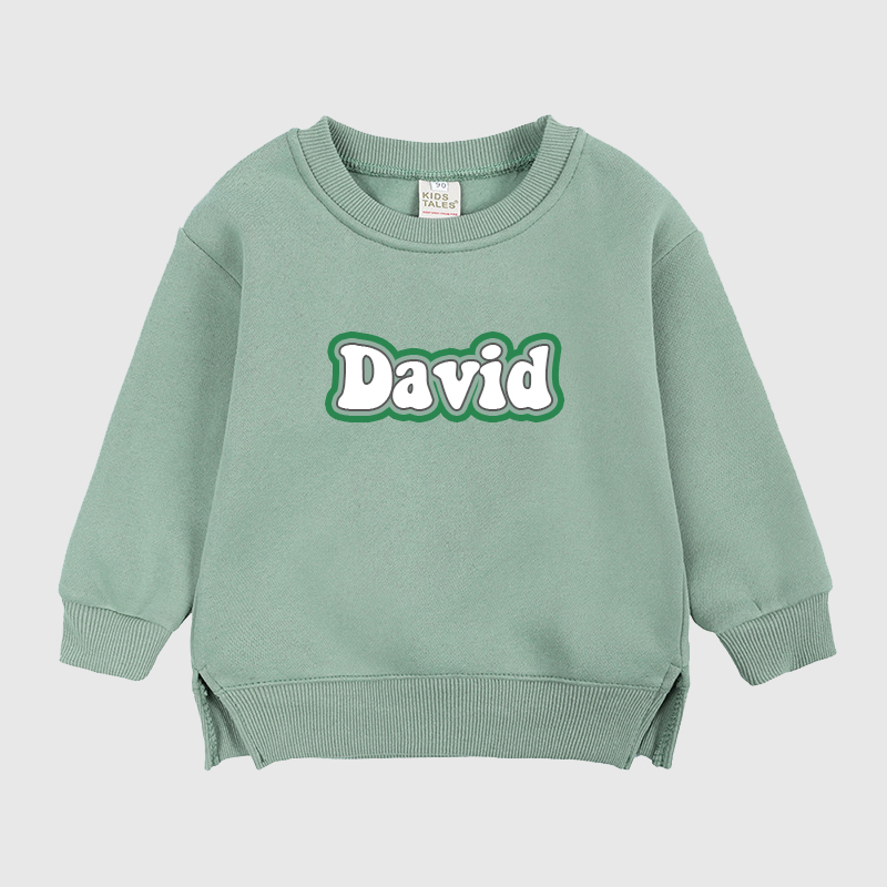 Personalized Kids Name Sweatshirt| Cloth1503