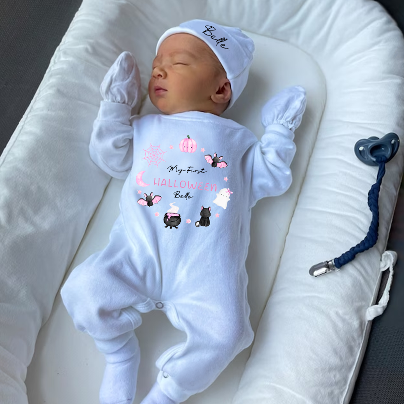 Personalized Baby First Halloween Outfit| BBCloth1207