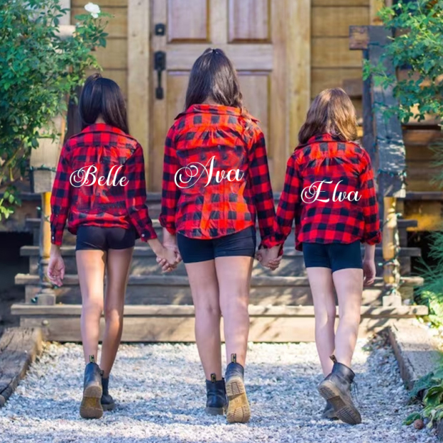 Personalized Kids Flannels Snuggly Jacket| Cloth86