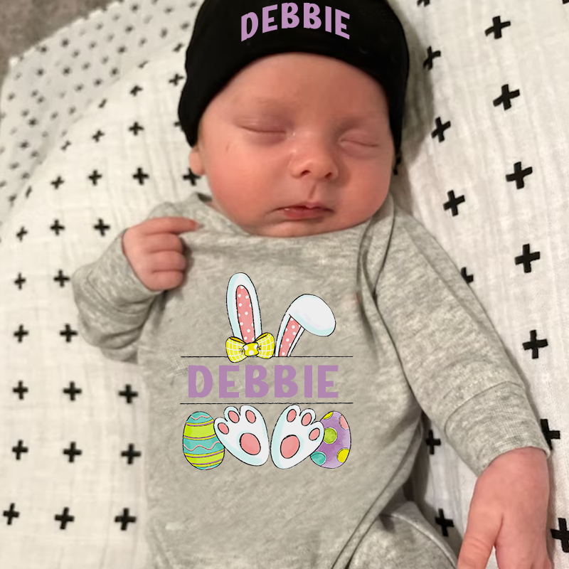 Personalized Baby Color Easter Going Home Sets| BBCloth19