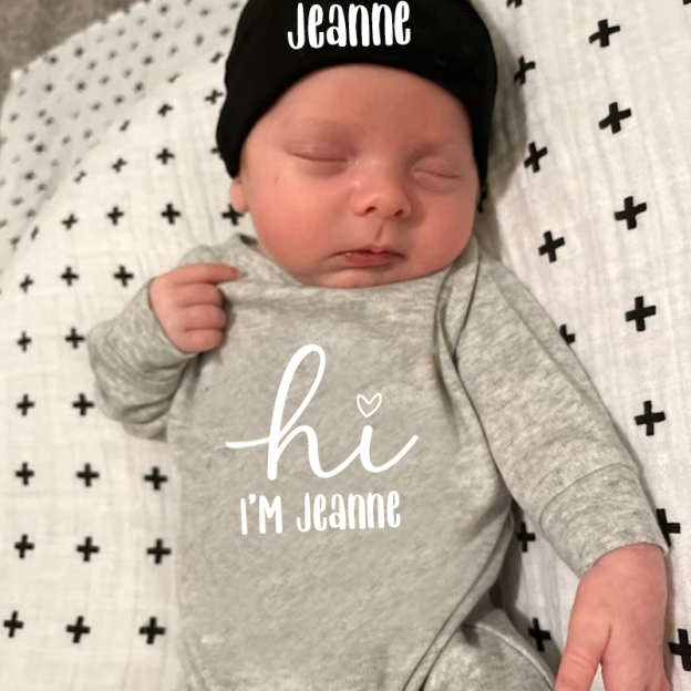 Personalized Baby Newborn Cozy Going Home Sets| BBCloth04