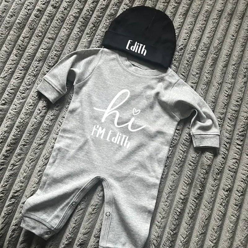 Personalized Baby Newborn Cozy Going Home Sets| BBCloth04