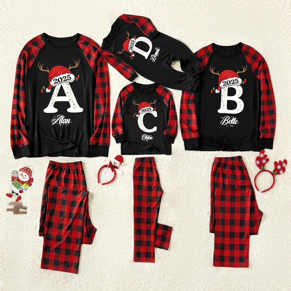 Personalized Family Christmas Pajamas Set| Match06