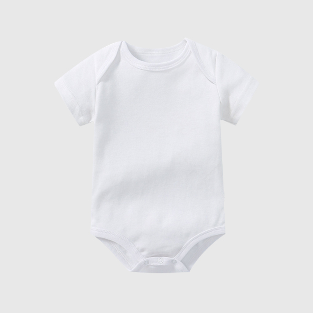 Personalized Baby Embroidered Name Cozy Onesie| BBCloth68