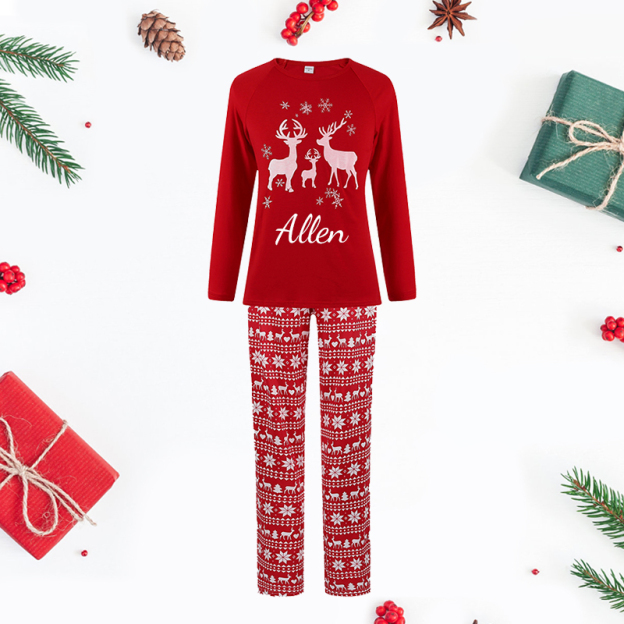 Personalized Family Christmas Pajamas| Cloth88