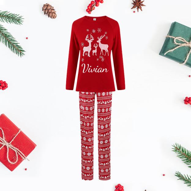 Personalized Family Christmas Pajamas| Cloth88