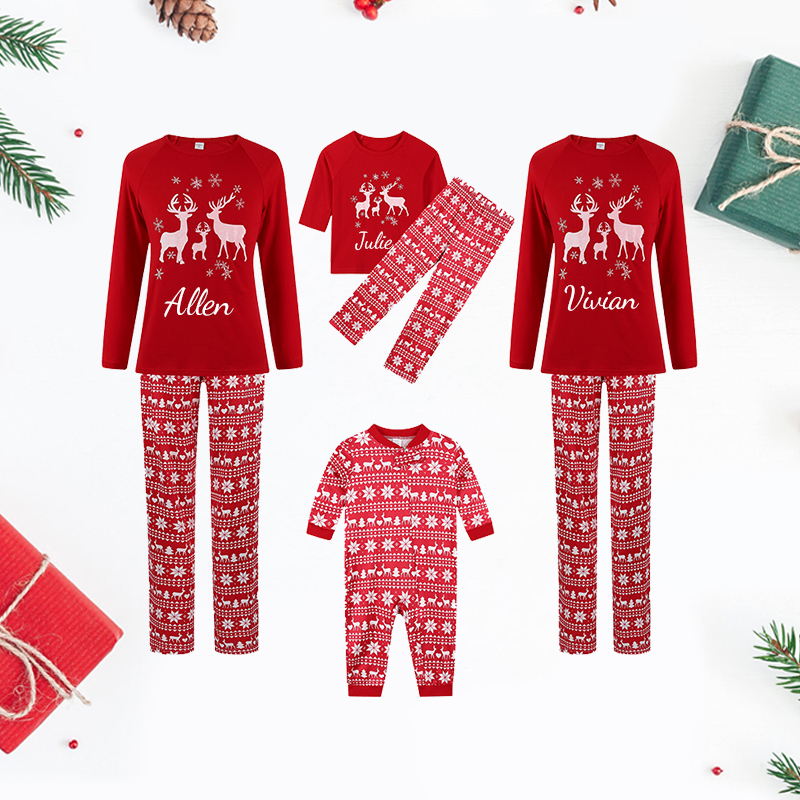Personalized Family Christmas Pajamas| Cloth88