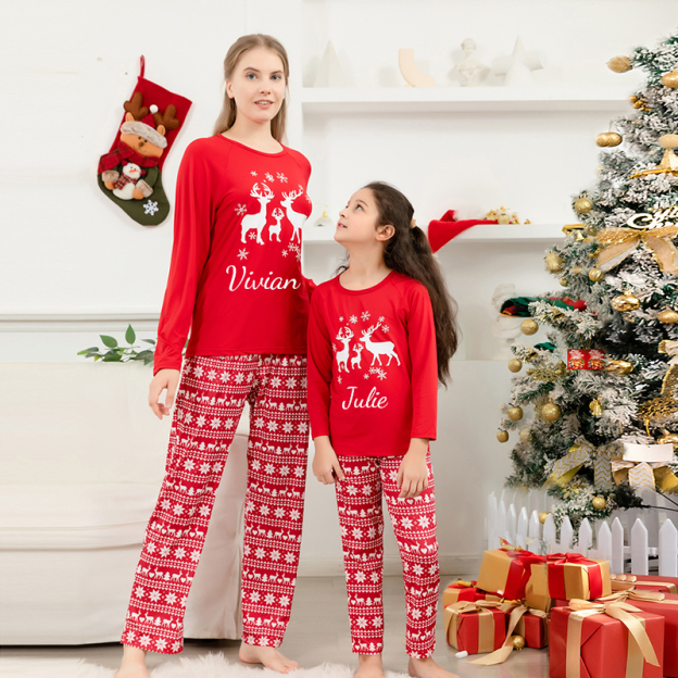 Personalized Family Christmas Pajamas| Cloth88