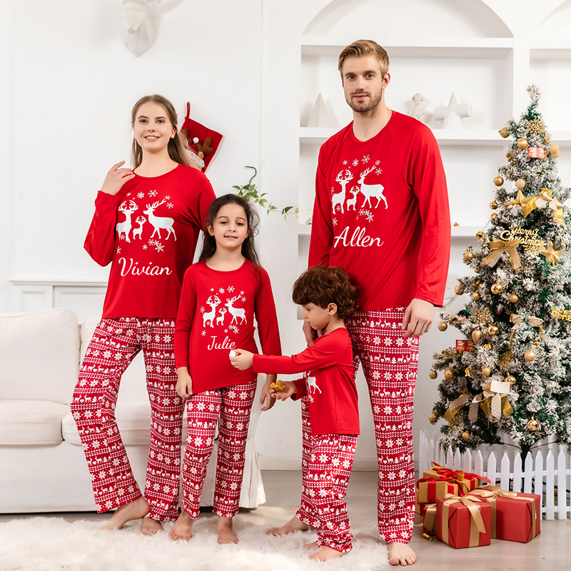 Personalized Family Christmas Pajamas| Cloth88