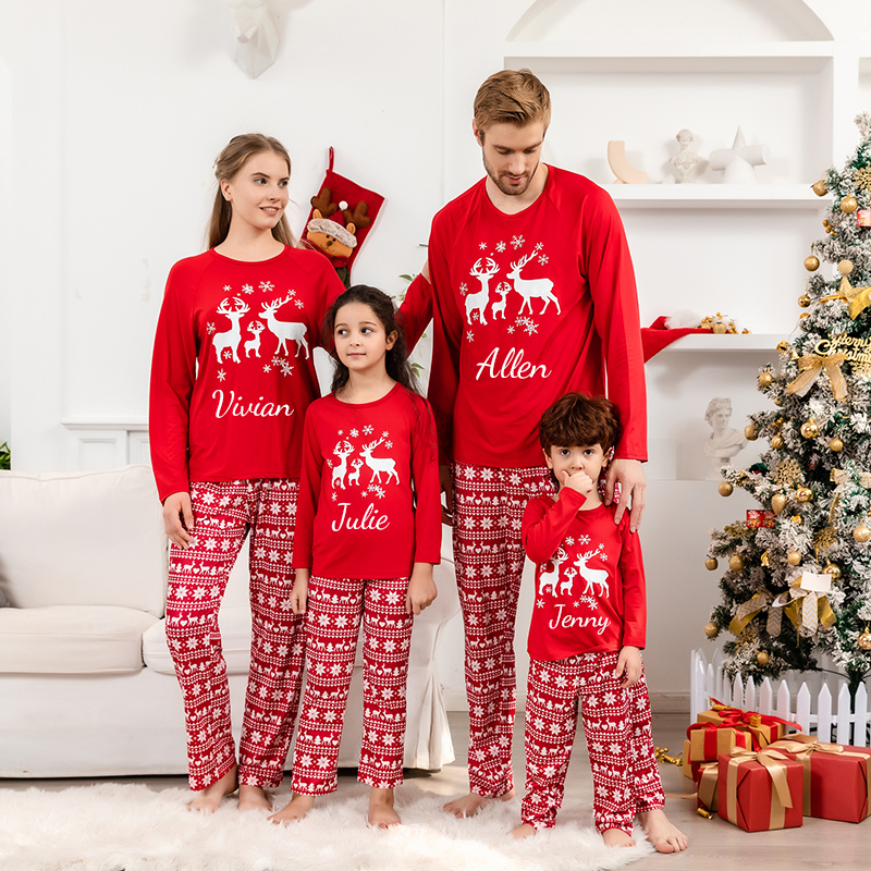 Personalized Family Christmas Pajamas| Cloth88