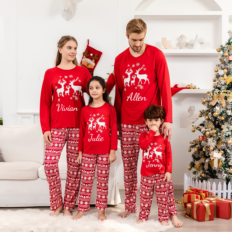 Personalized Family Christmas Pajamas| Cloth88