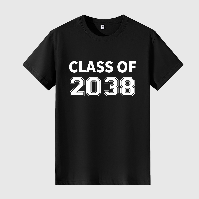 Personalized Kids Class Of 2038 Handprint Graduation Shirt| Cloth183
