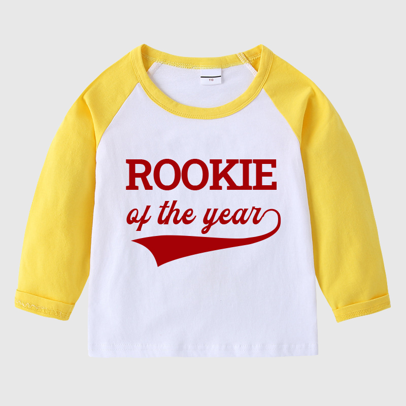 Personalized Kids Baseball Long Sleeves Shirt| Cloth112