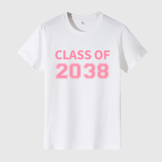 Personalized Kids Class Of 2038 Handprint Graduation Shirt| Cloth183