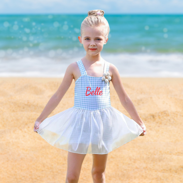Personalized Girls One Piece Swimsuit| Swimsuit02