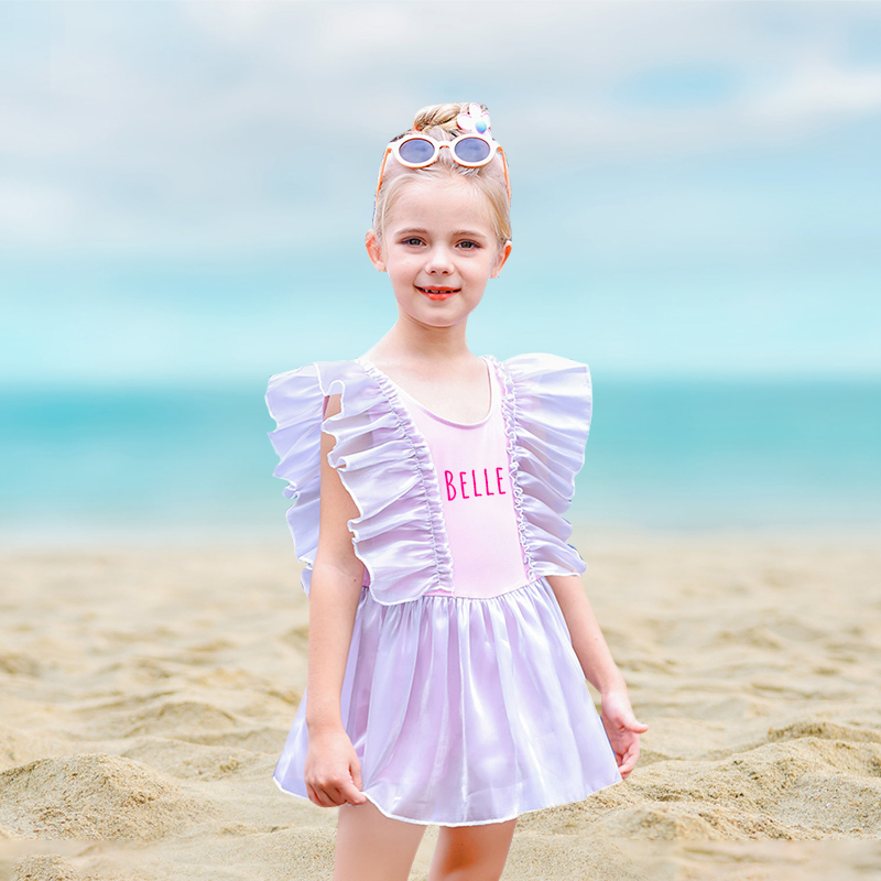 Personalized Girls One Piece Swimsuit| Swimsuit02