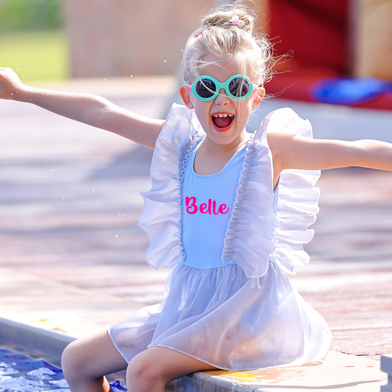 Personalized Girls One Piece Swimsuit| Swimsuit02