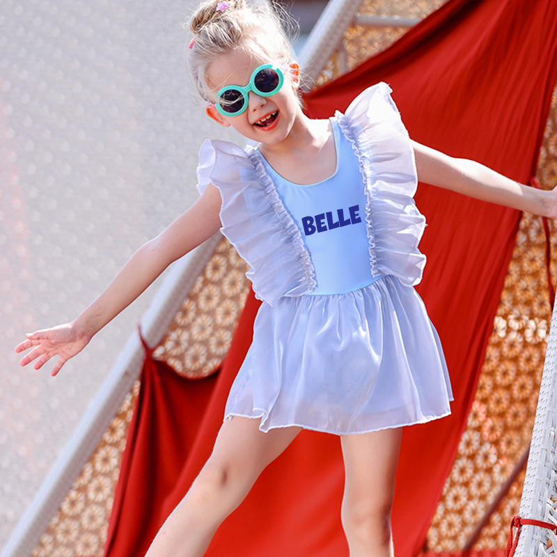 Personalized Girls One Piece Swimsuit| Swimsuit02