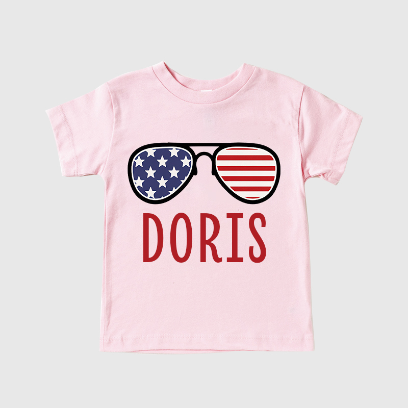 Personalized Kid 4th Of July Independence T-Shirt| Cloth1454