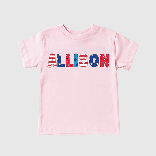Personalized Kid 4th Of July Independence T-Shirt| Cloth1462