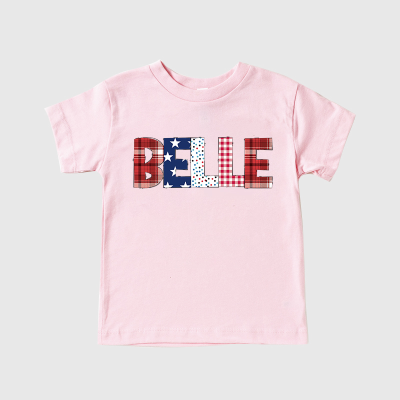 Personalized Kid 4th Of July Independence T-Shirt| Cloth1463