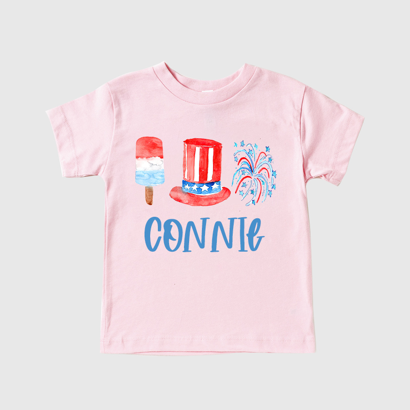 Personalized Kid 4th Of July Independence T-Shirt| Cloth1464