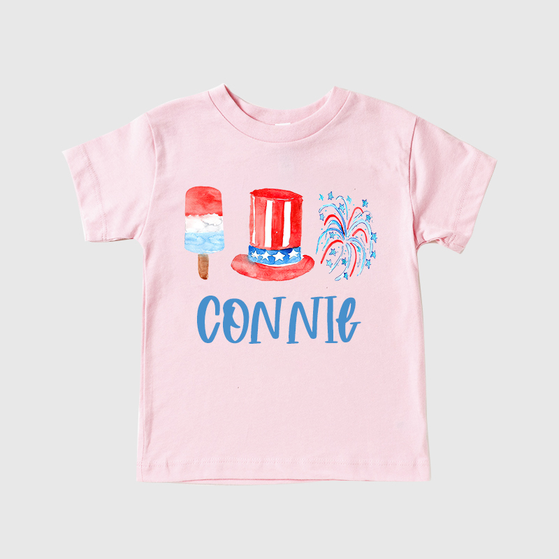 Personalized Kid 4th Of July Independence T-Shirt| Cloth1464