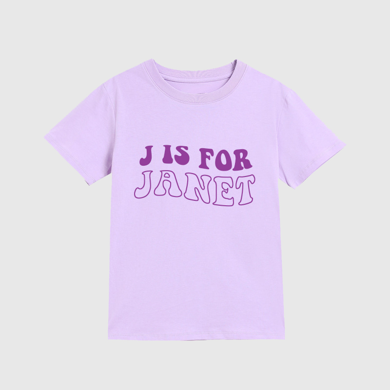 Personalized Kids N is for Name Retro T-Shirt| Cloth168