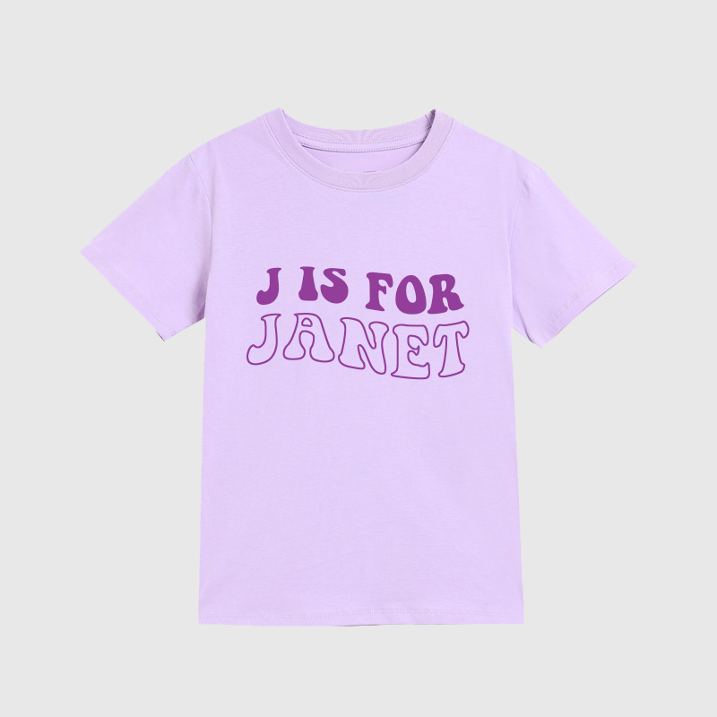 Personalized Kids N is for Name Retro T-Shirt| Cloth168