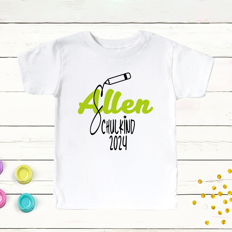 Personalized Kids 2024 Starting School  T-Shirt| Cloth184