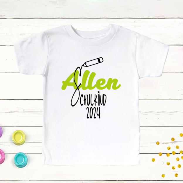 Personalized Kids 2024 Starting School  T-Shirt| Cloth184