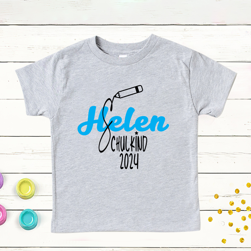 Personalized Kids 2024 Starting School  T-Shirt| Cloth184