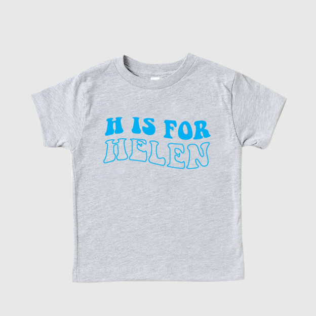 Personalized Kids N is for Name Retro T-Shirt| Cloth168