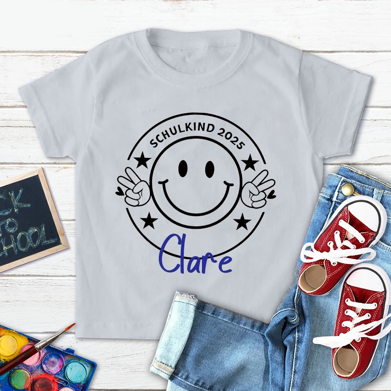 Personalized Kids Back To School Name T-Shirt| Cloth1479