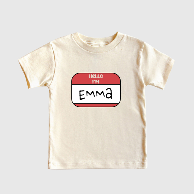 Personalized Kids Alphabet School T-Shirt| Cloth170