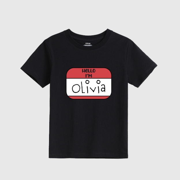 Personalized Kids Alphabet School T-Shirt| Cloth170