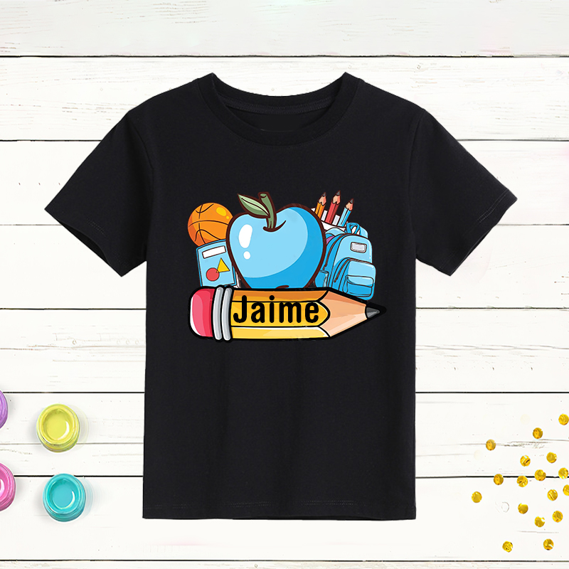 Personalized Kids Back To Schoo T-Shirt| Cloth176