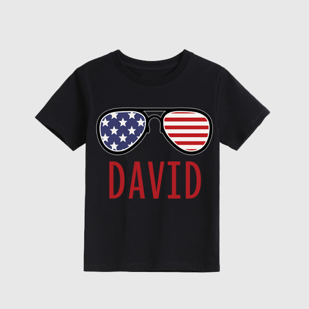 Personalized Kid 4th Of July Independence T-Shirt| Cloth1454