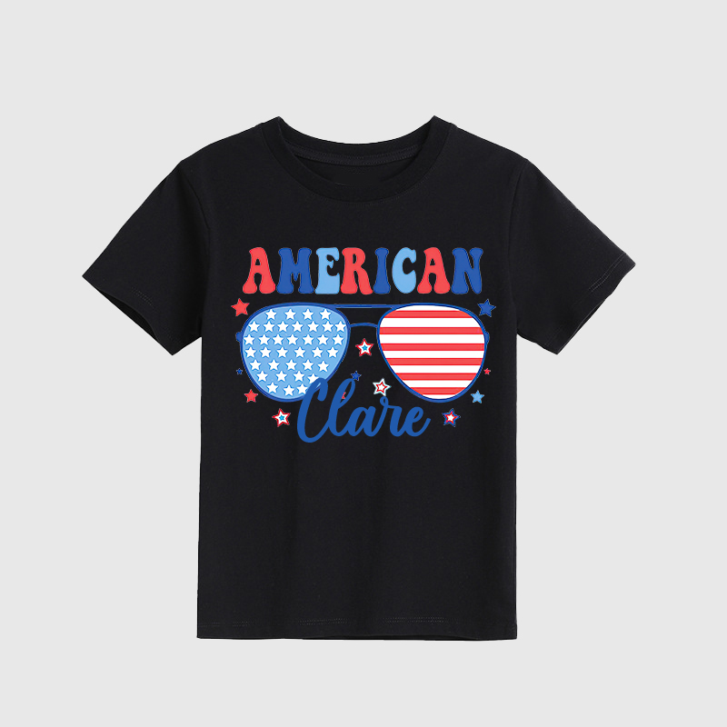 Personalized Kid 4th Of July Independence T-Shirt| Cloth1455