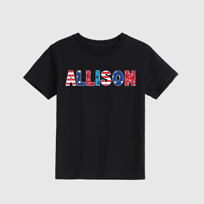 Personalized Kid 4th Of July Independence T-Shirt| Cloth1462