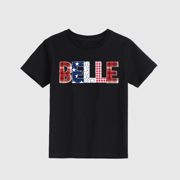 Personalized Kid 4th Of July Independence T-Shirt| Cloth1463