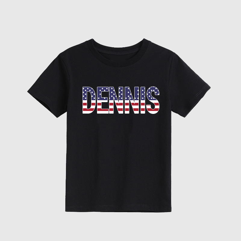 Personalized Kid 4th Of July Independence T-Shirt| Cloth1467