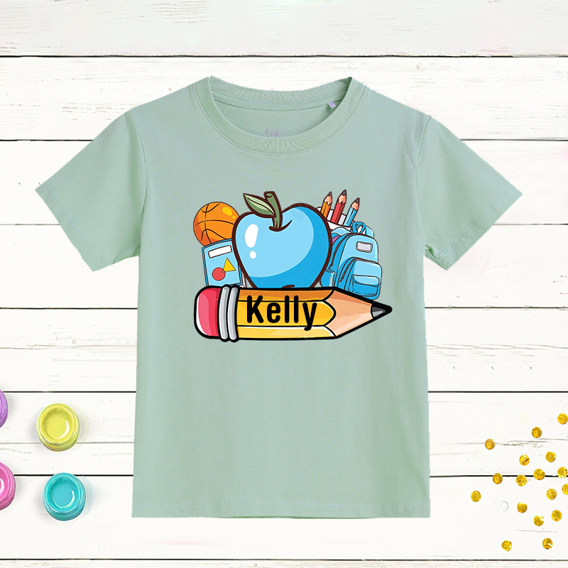 Personalized Kids Back To Schoo T-Shirt| Cloth176